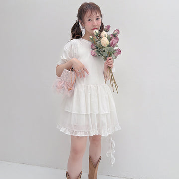 ★Cotton Whip T-shirtsワンピ