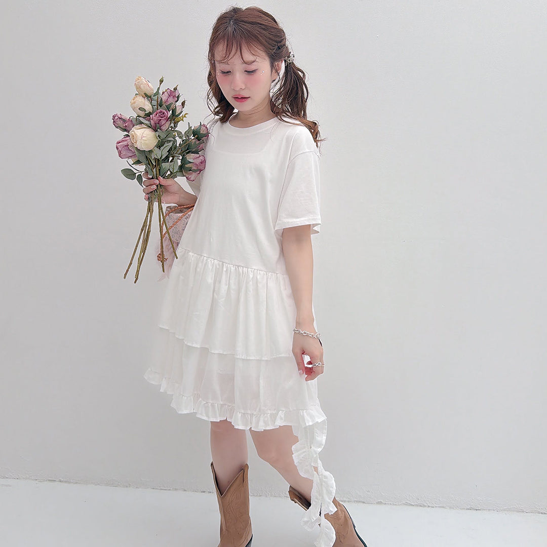 ★Cotton Whip T-shirtsワンピ