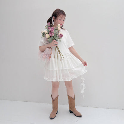 ★Cotton Whip T-shirtsワンピ