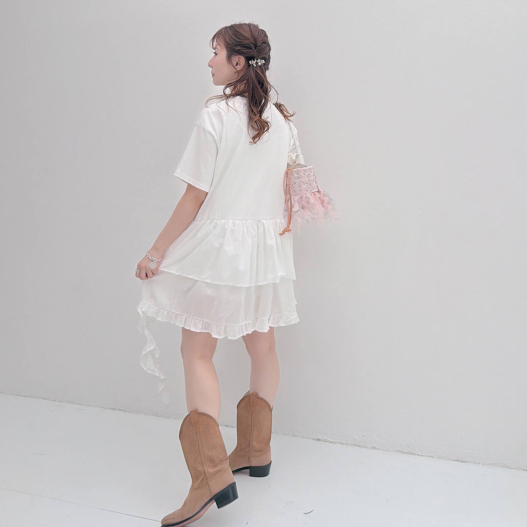 ★Cotton Whip T-shirtsワンピ
