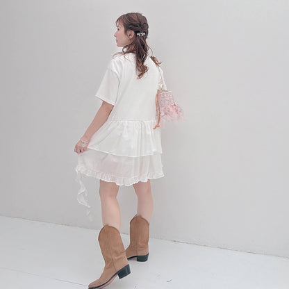 ★Cotton Whip T-shirtsワンピ