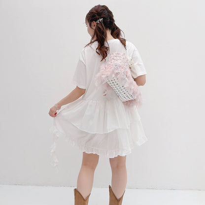 ★Cotton Whip T-shirtsワンピ