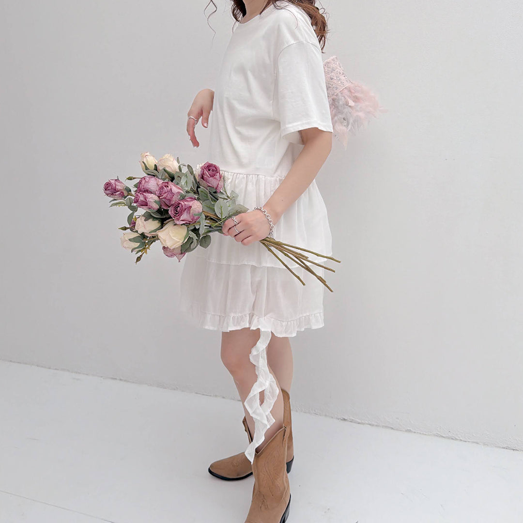 ★Cotton Whip T-shirtsワンピ