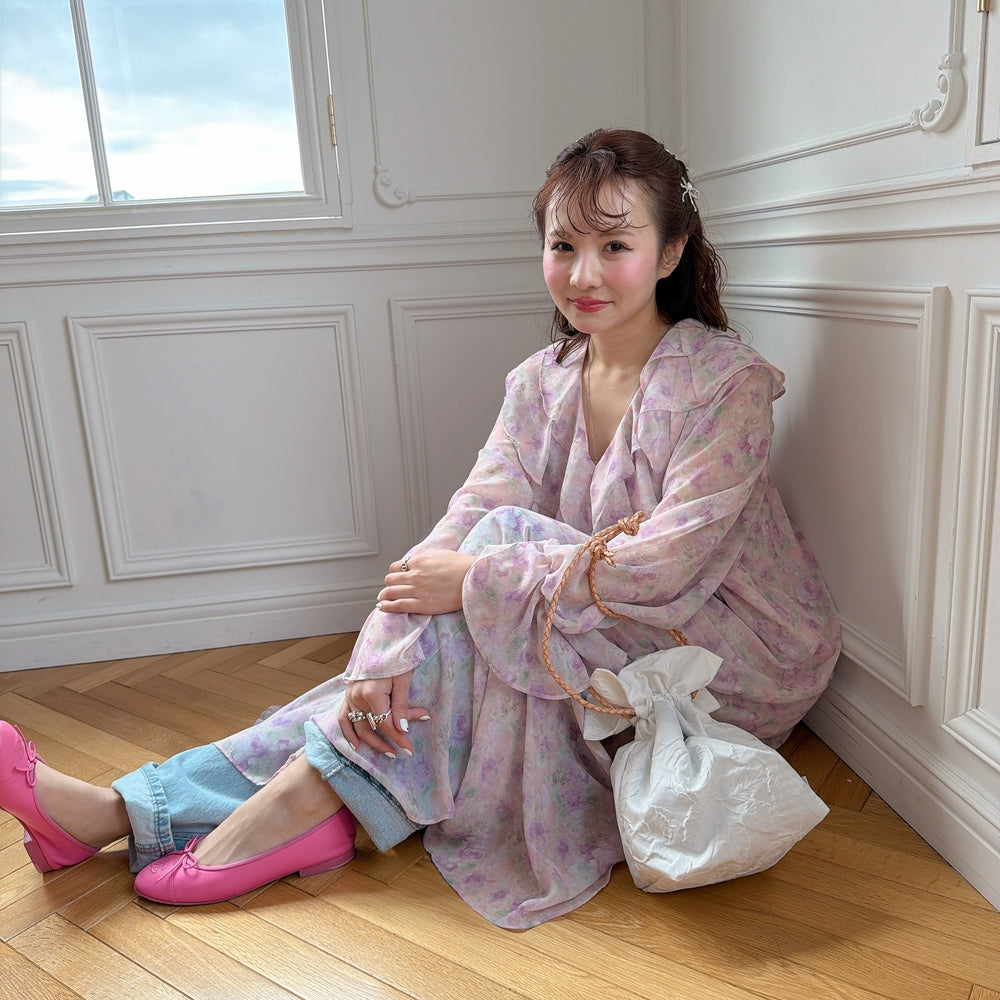 巾着バッグ Roselle