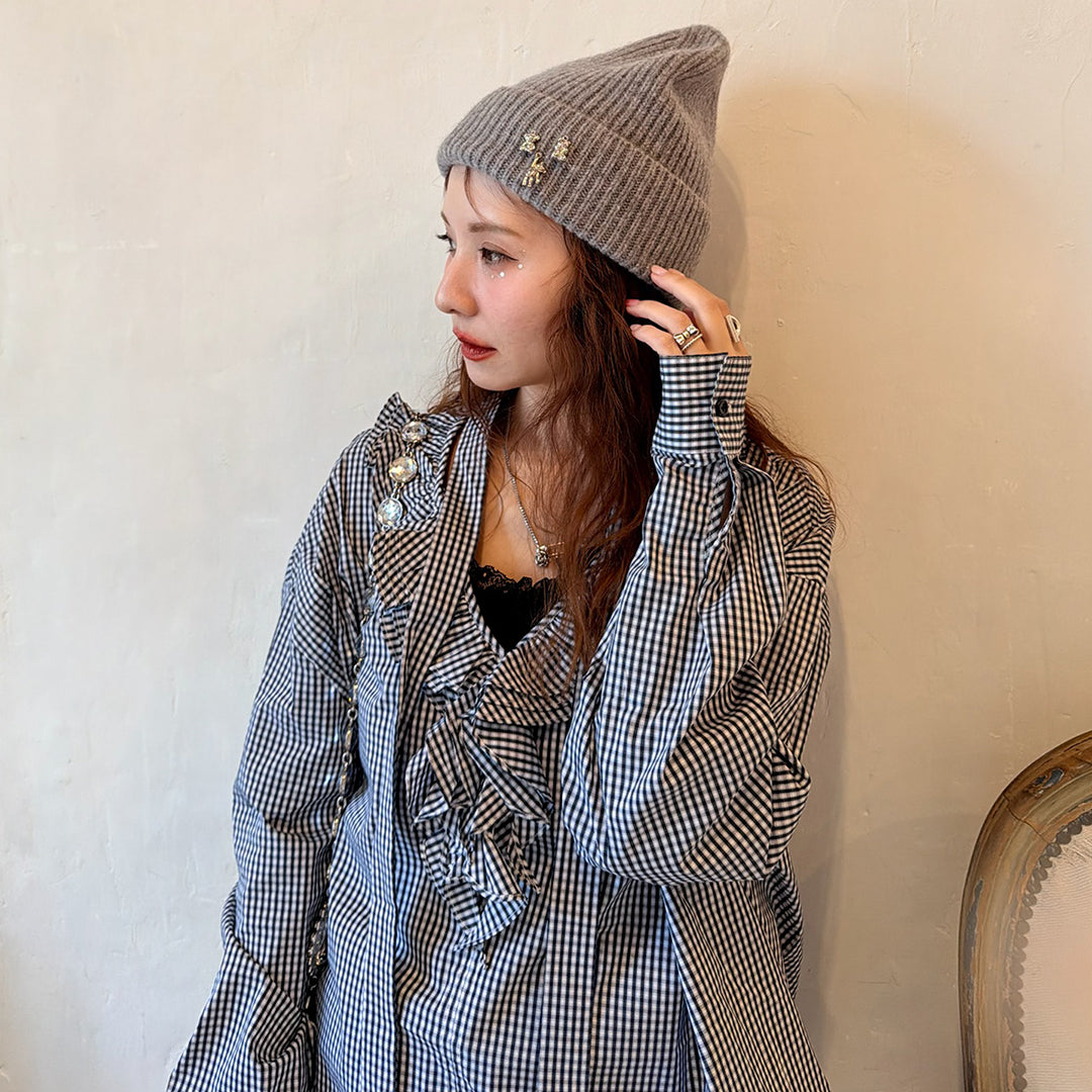 ★Bibi Gingham Blouse
