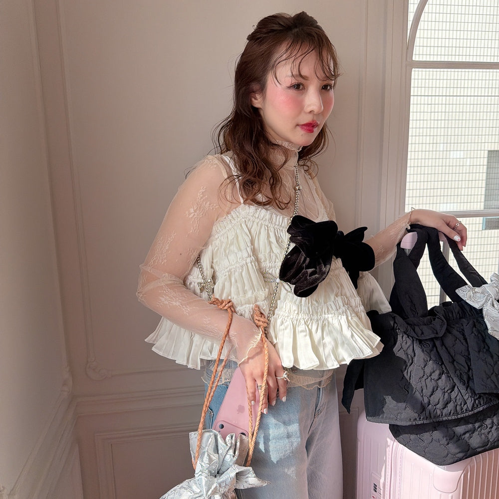 巾着バッグ Silvina