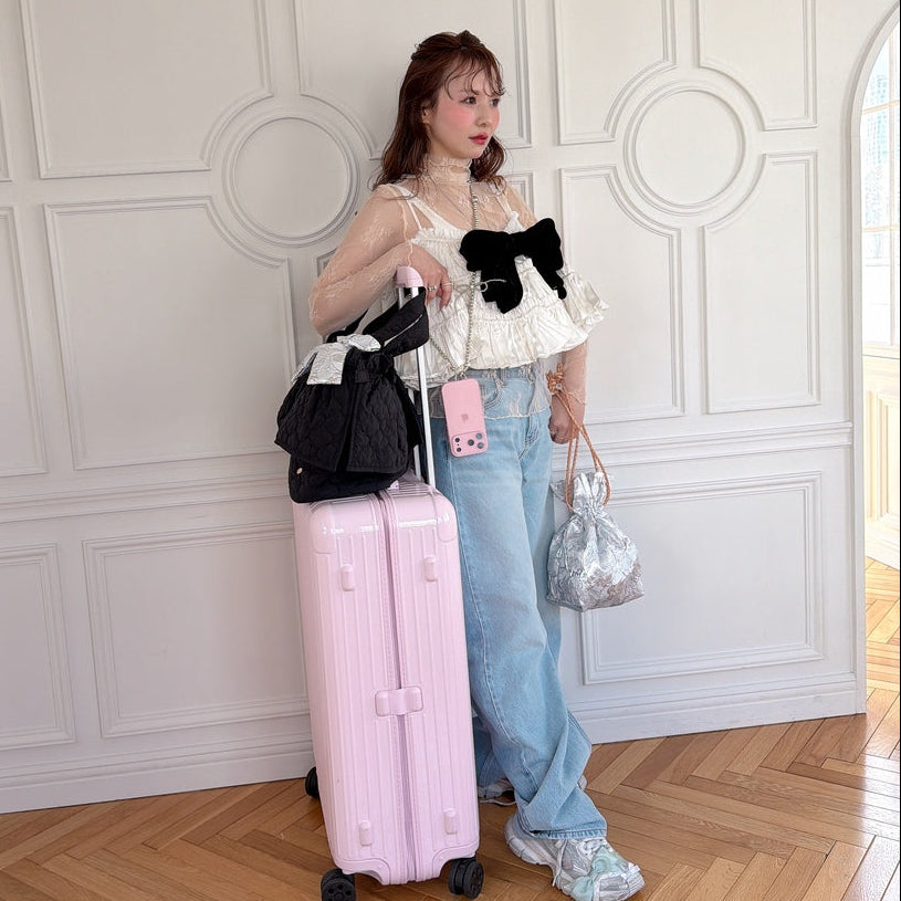 巾着バッグ Silvina