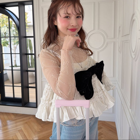 ★Sheer Tulleトップス