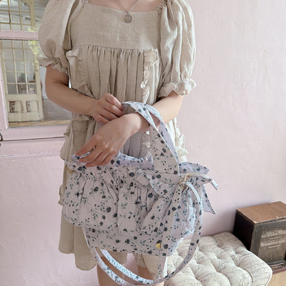 レギュラーフリルバッグ Moroccan Bebe(RosyGrey)