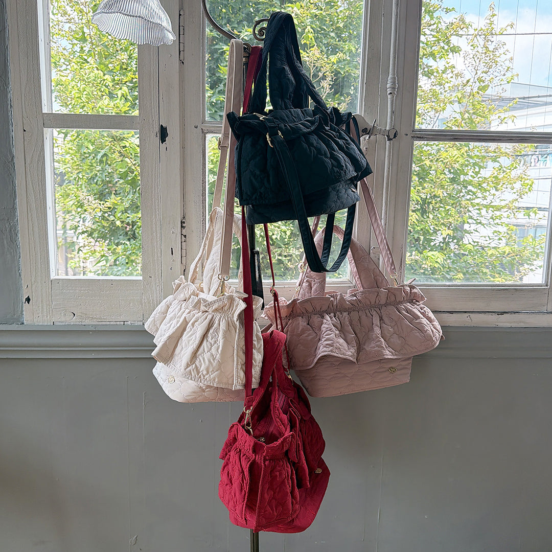 レギュラーフリルバッグ Moroccan Bebe(RED)