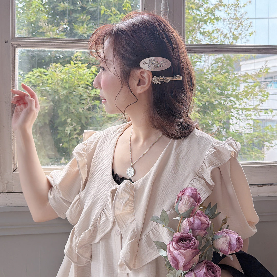 Nostalgic Rosette Clip SET