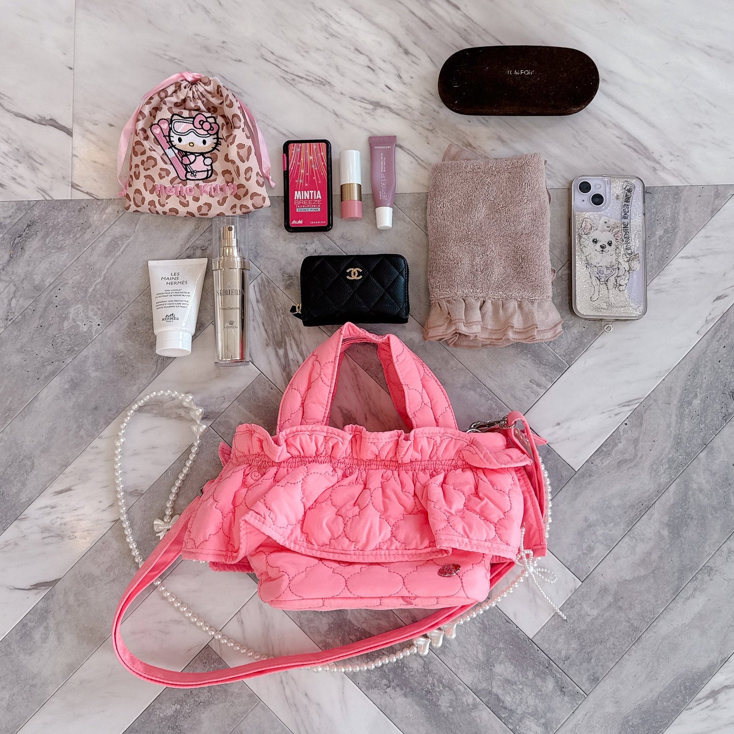 ミディフリルバッグ Moroccan Bebe