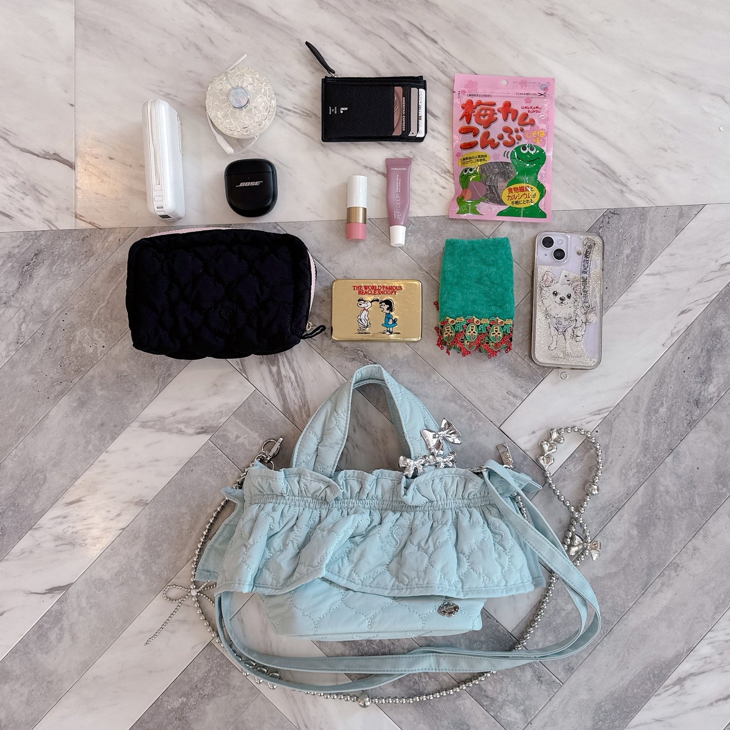 ミディフリルバッグ Moroccan Bebe
