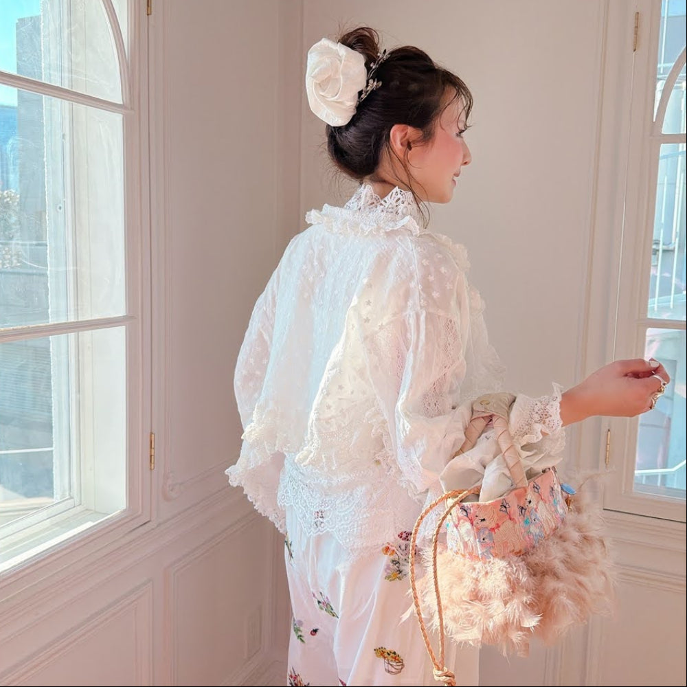 ★Boho レースボレロ