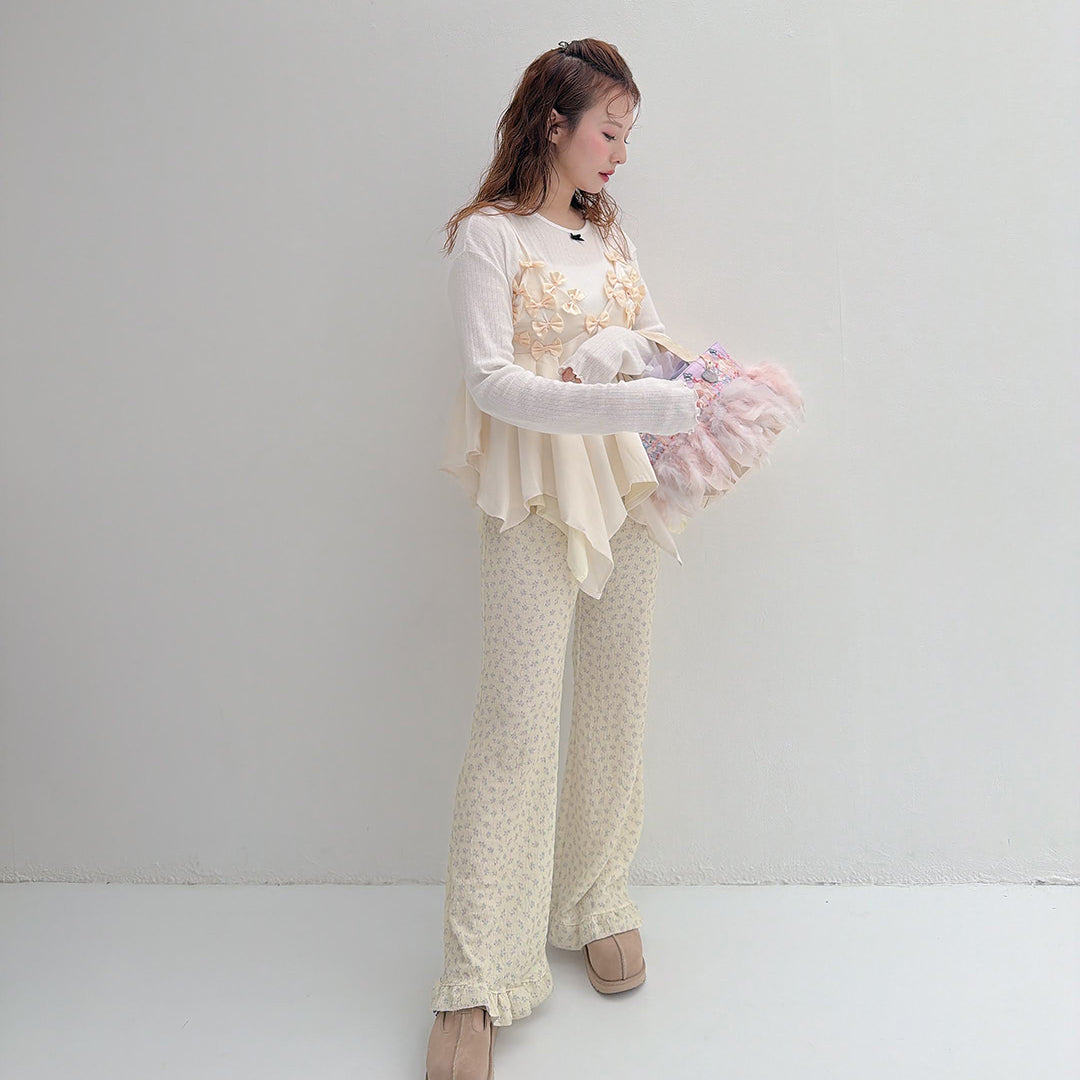 ★Lili Frillパンツ-小花柄