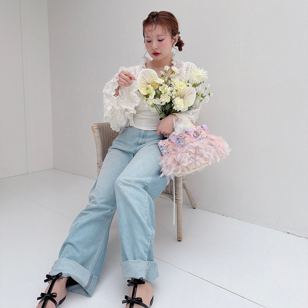 ★Boho レースボレロ