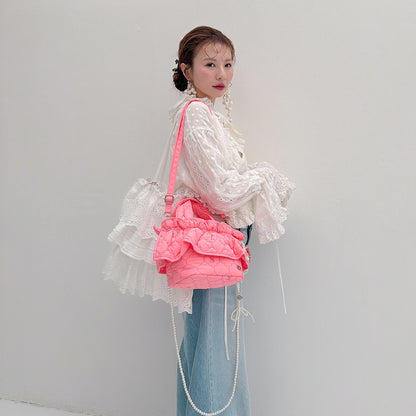 White Muguet Drop-ピアス/イヤリング