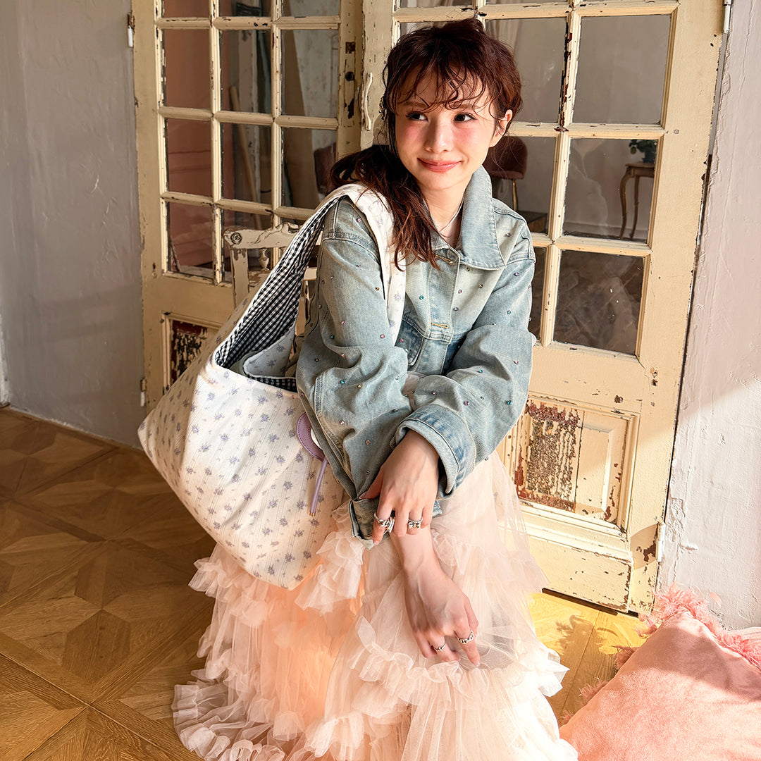 ★Confetti Gems Denim Jacket