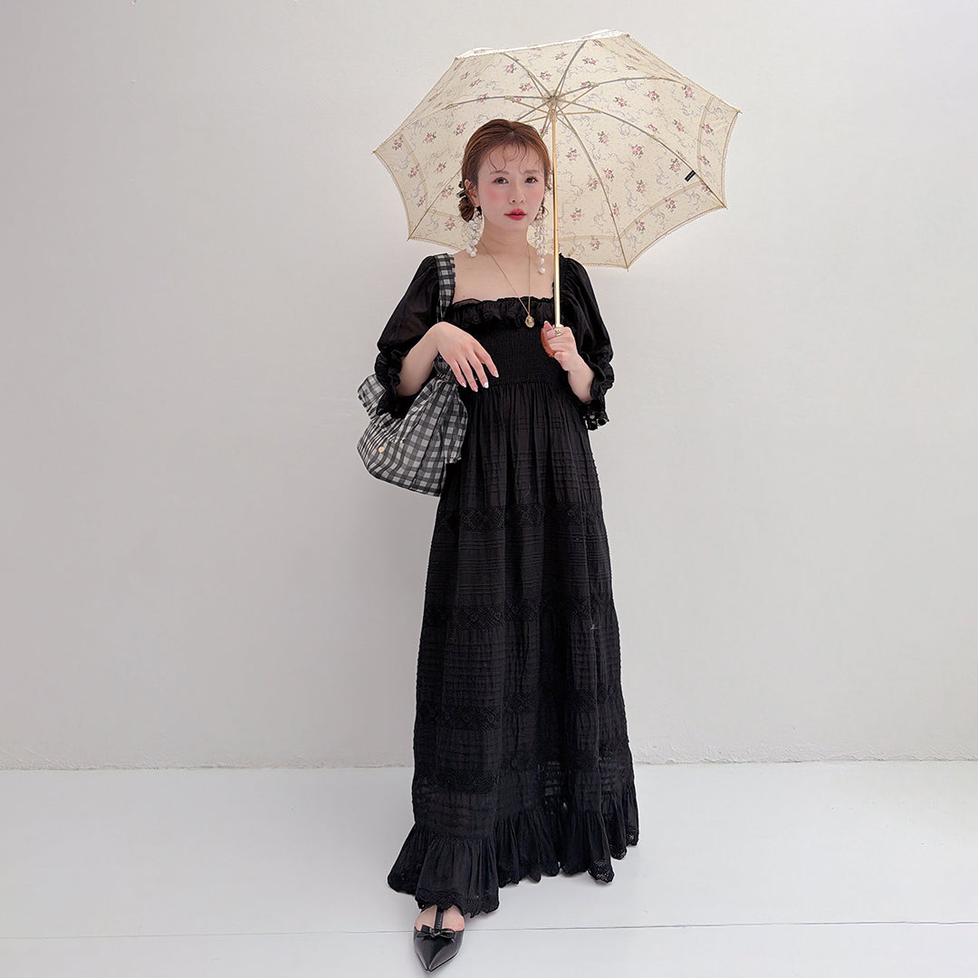 White Muguet Drop-ピアス/イヤリング