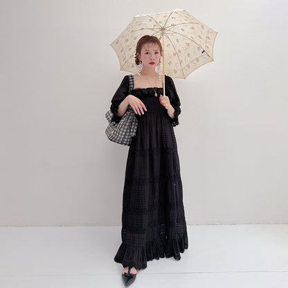 White Muguet Drop-ピアス/イヤリング