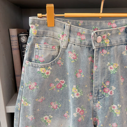 ★Floral Jean パンツ