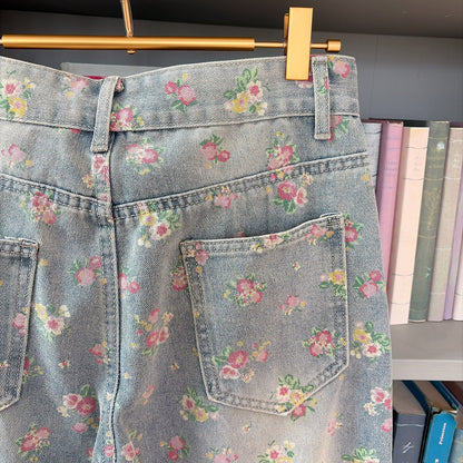 ★Floral Jean パンツ