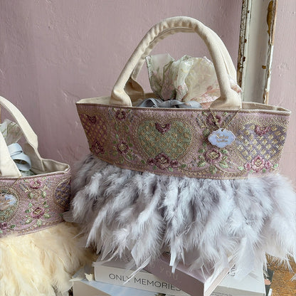 パイプトート+巾着 Marrakesh Belle-ラベンダー