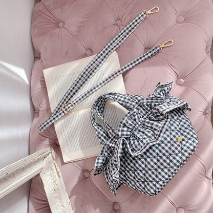 フリルバッグ Quilting Frill Bebe ミニ/レギュラー【ギンガム】