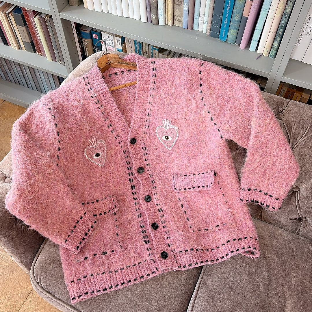 ★Wicked Pink Cardigan