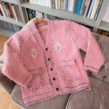 ★Wicked Pink Cardigan