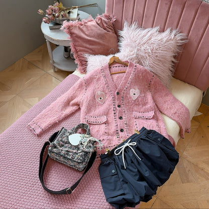 スクエアトート Tweedy Frame Tote