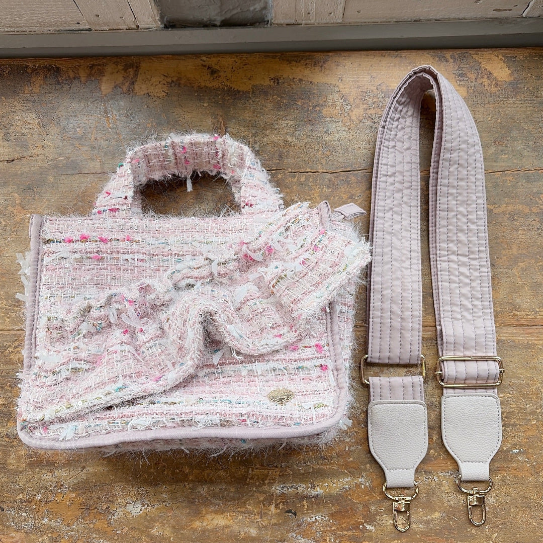 スクエアトート Tweedy Frame Tote