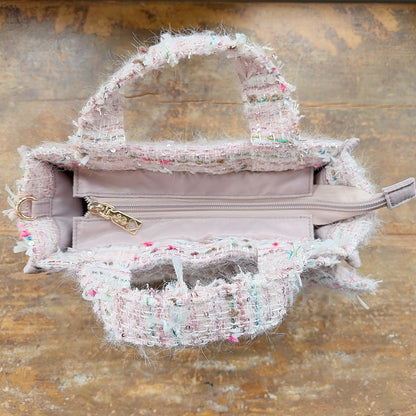 スクエアトート Tweedy Frame Tote