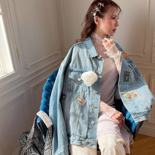 Blanche Rosetteコサージュ