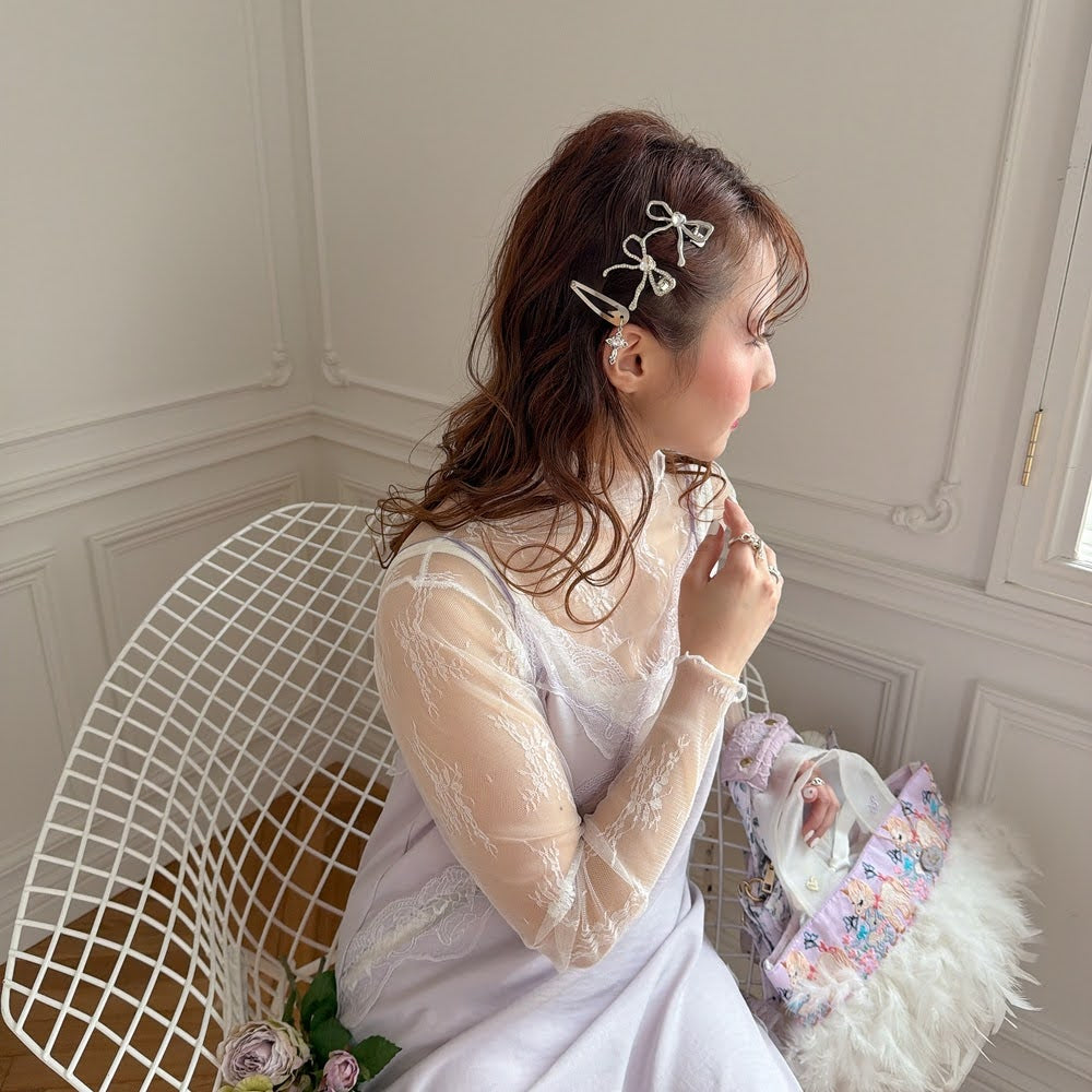 Lumiere Ribbon Pin SET – Saha by elliee