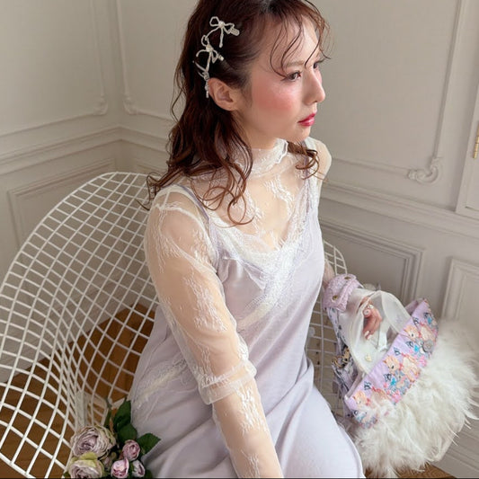 ★Sheer Tulleトップス