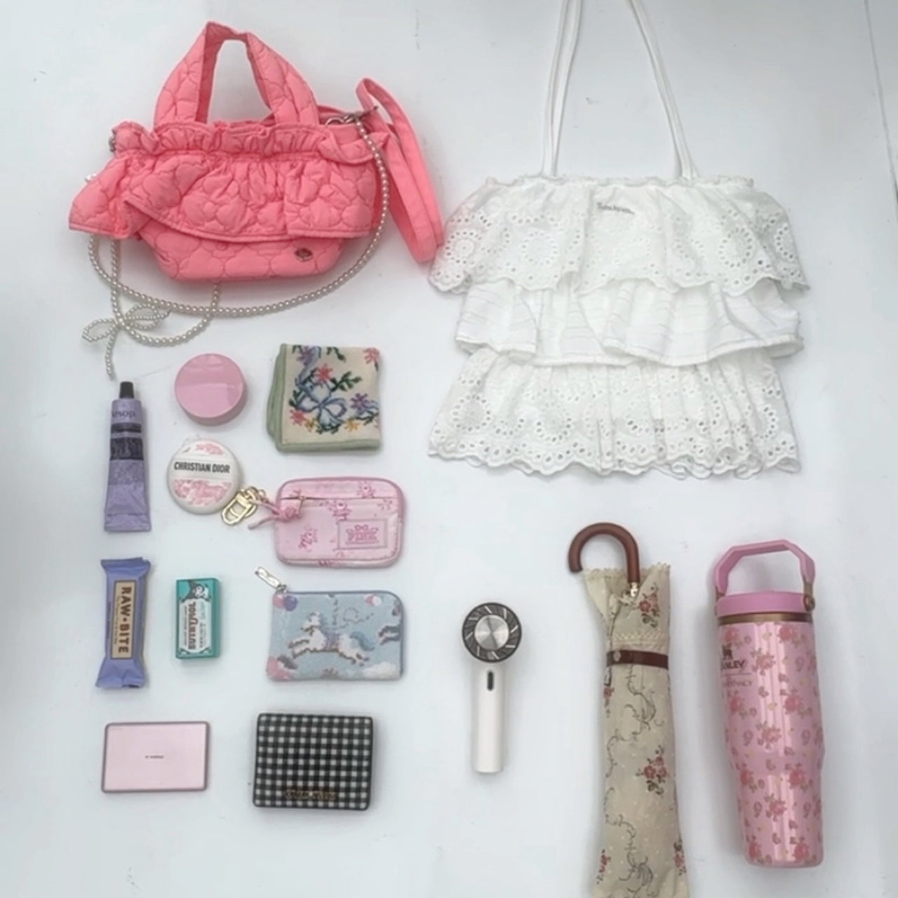 ミディフリルバッグ Moroccan Bebe