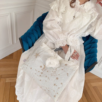 Blanche Rosetteコサージュ