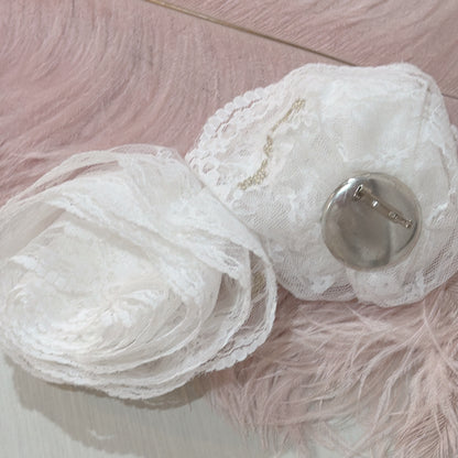 Blanche Rosetteコサージュ