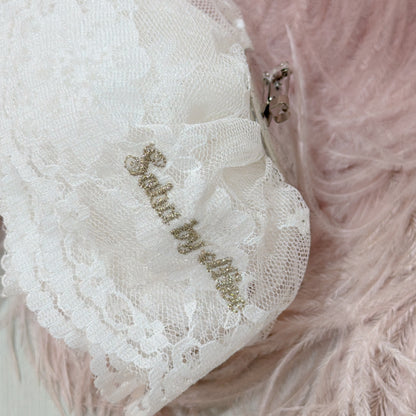 Blanche Rosetteコサージュ