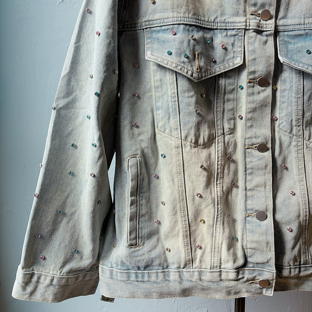 ★Confetti Gems Denim Jacket