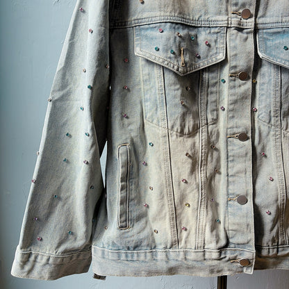 ★Confetti Gems Denim Jacket
