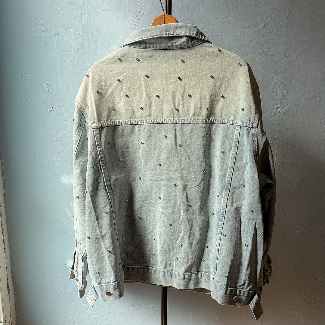 ★Confetti Gems Denim Jacket