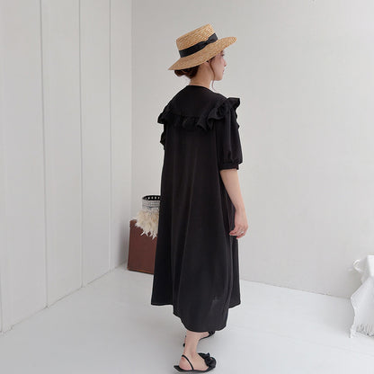 ★Petal Collar シャツドレス