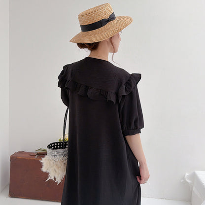 ★Petal Collar シャツドレス