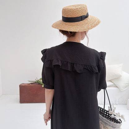 ★Petal Collar シャツドレス
