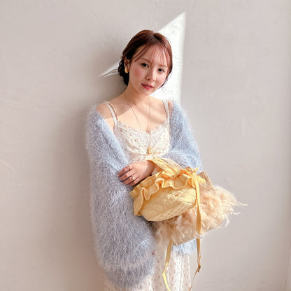 ミニフリルバッグ Quilting Frill Bebe