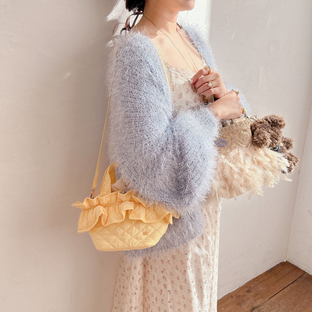 ミニフリルバッグ Quilting Frill Bebe