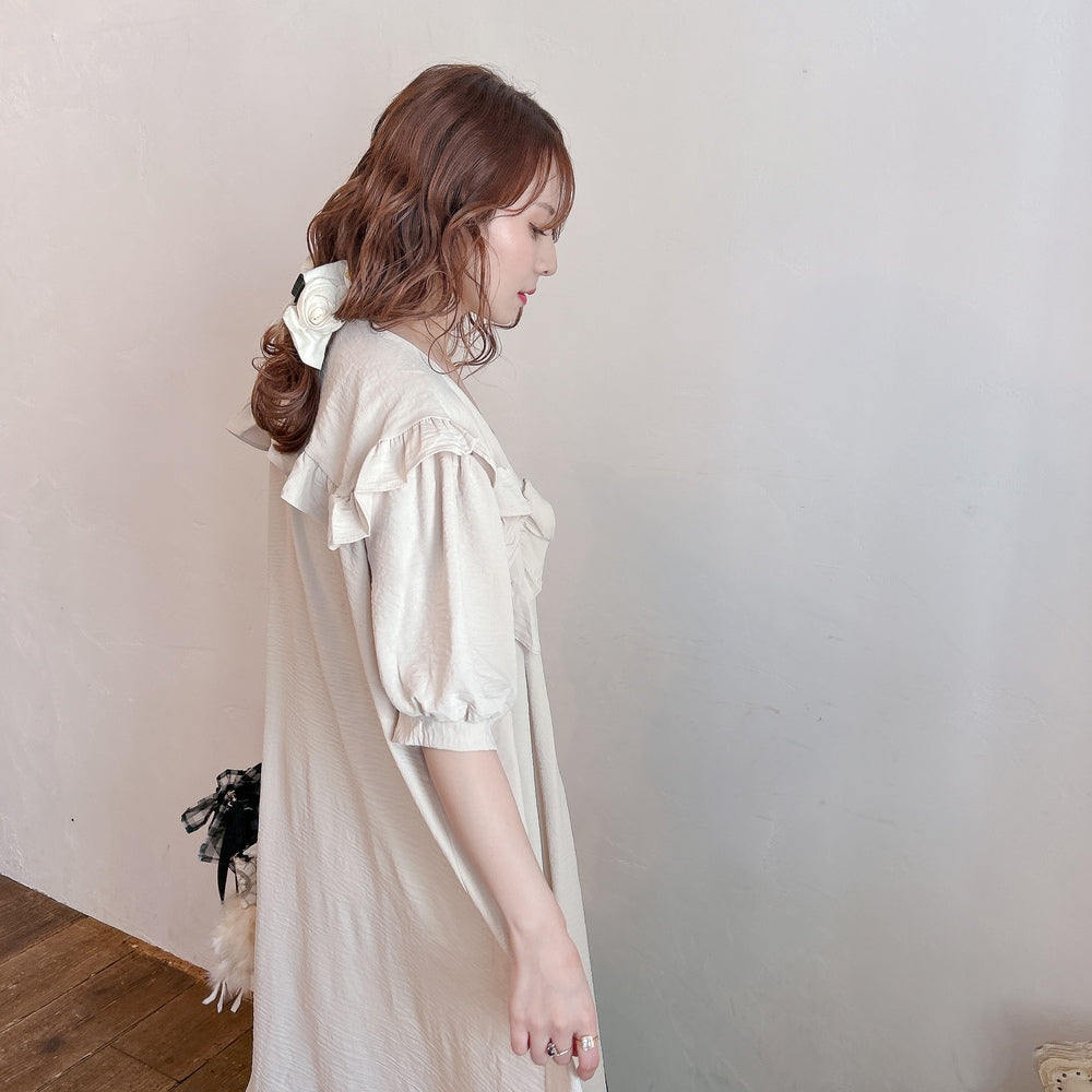 ★Petal Collar シャツドレス