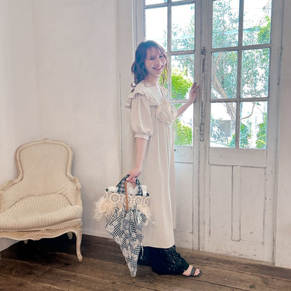 ★Petal Collar シャツドレス